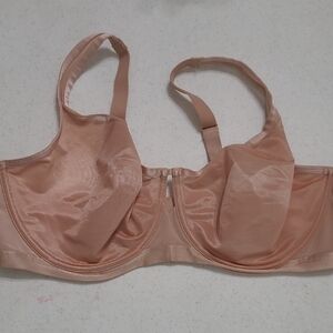 Soma Tan Semi-sheer Unbelievable Lift Scoop Balconette Underwire Bra size 42DD